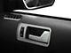 Door Handle Trim Plates; Brushed and Polished (05-14 Mustang)