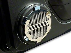 Door Speaker Trim; Polished (05-09 Mustang)