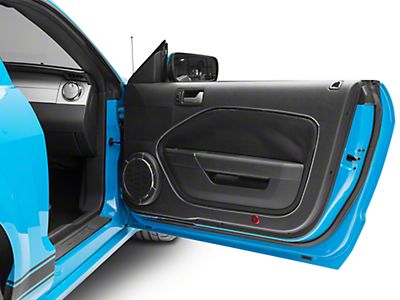 Pieliz PU Leather Door Panel Insert Covers For Ford Mustang 2005-2009 - Beige