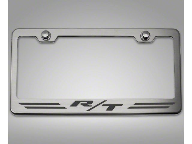 Illuminated License Plate Frame with R/T Logo