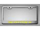 Illuminated License Plate Frame with Scat Pack Logo