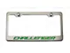 License Plate Frame with Challenger Logo (Universal; Some Adaptation May Be Required)