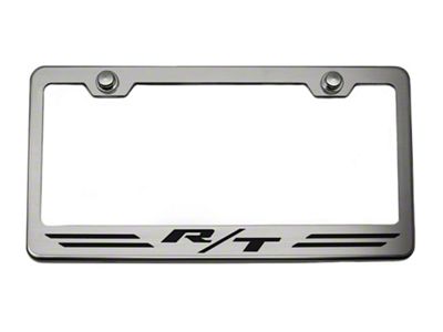 License Plate Frame with R/T Logo (Universal; Some Adaptation May Be Required)