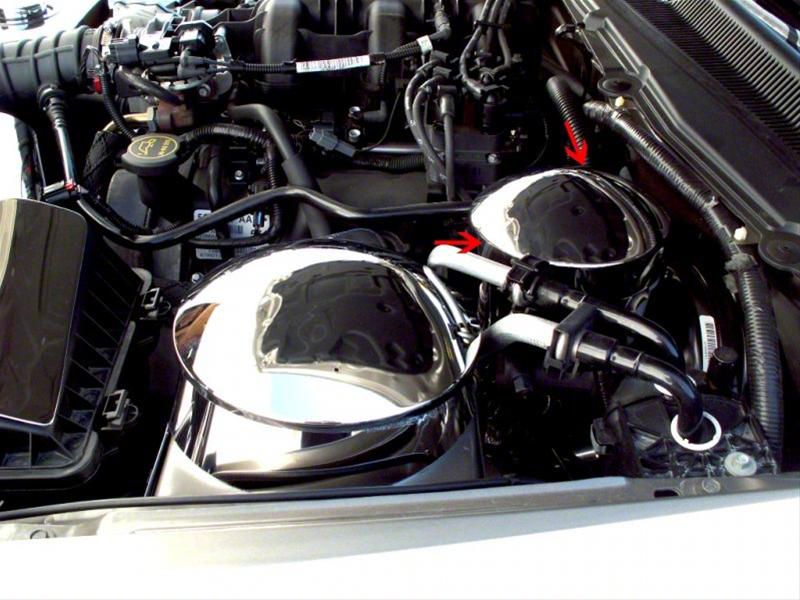 Mustang Master Cylinder Cover; Polished (0509 Mustang GT) Free Shipping