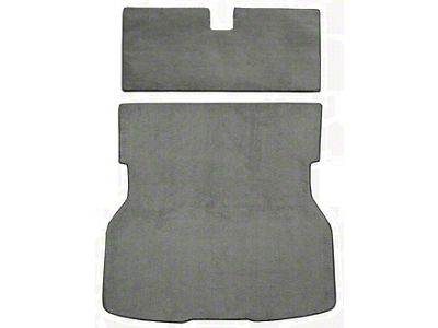 ACC Cargo Area Cutpile Die Cut Carpet (1983 Mustang Hatchback w/ Rear Bench Seat)