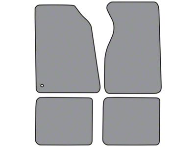 ACC Complete Cutpile Die Cut Carpet Front and Rear Floor Mats (99-04 Mustang)