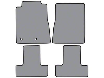 ACC Complete Cutpile Die Cut Carpet Front and Rear Floor Mats (10-14 Mustang)