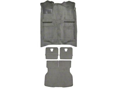 ACC Complete Cutpile Molded Carpet (1983 Mustang Hatchback w/ Rear Split Seats)