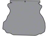 Complete Die Cut Felt Trunk Mat; Charcoal (94-04 Mustang Coupe)