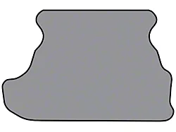 ACC Complete Die Cut Felt Trunk Mat; Charcoal (79-93 Mustang Coupe)