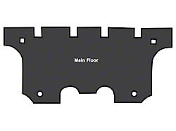 Trunk Divider Sound Deadener; 1-Piece (79-93 Mustang Coupe)
