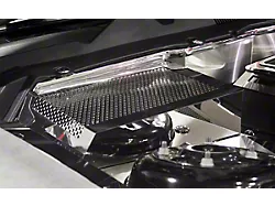 Perforated Battery Cover; Polished (10-14 Mustang)