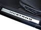 Polished/Brushed Stainless Door Sill Covers with Mustang Lettering (10-14 Mustang)
