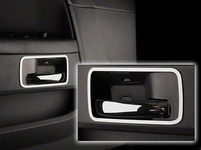 Polished Door Handle Trim Rings (08-14 Challenger)