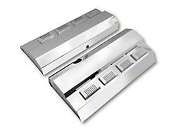 Polished Fuel Rail and Brushed Coil Pack Covers (09-23 5.7L HEMI Challenger)