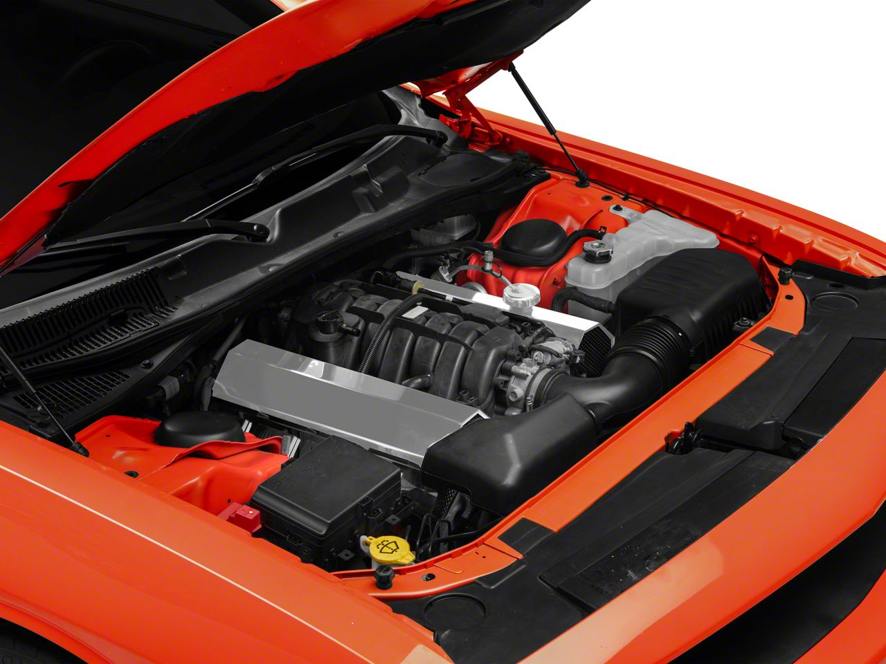 Polished Fuel Rail and Brushed Coil Pack Covers (09-23 5.7L HEMI 