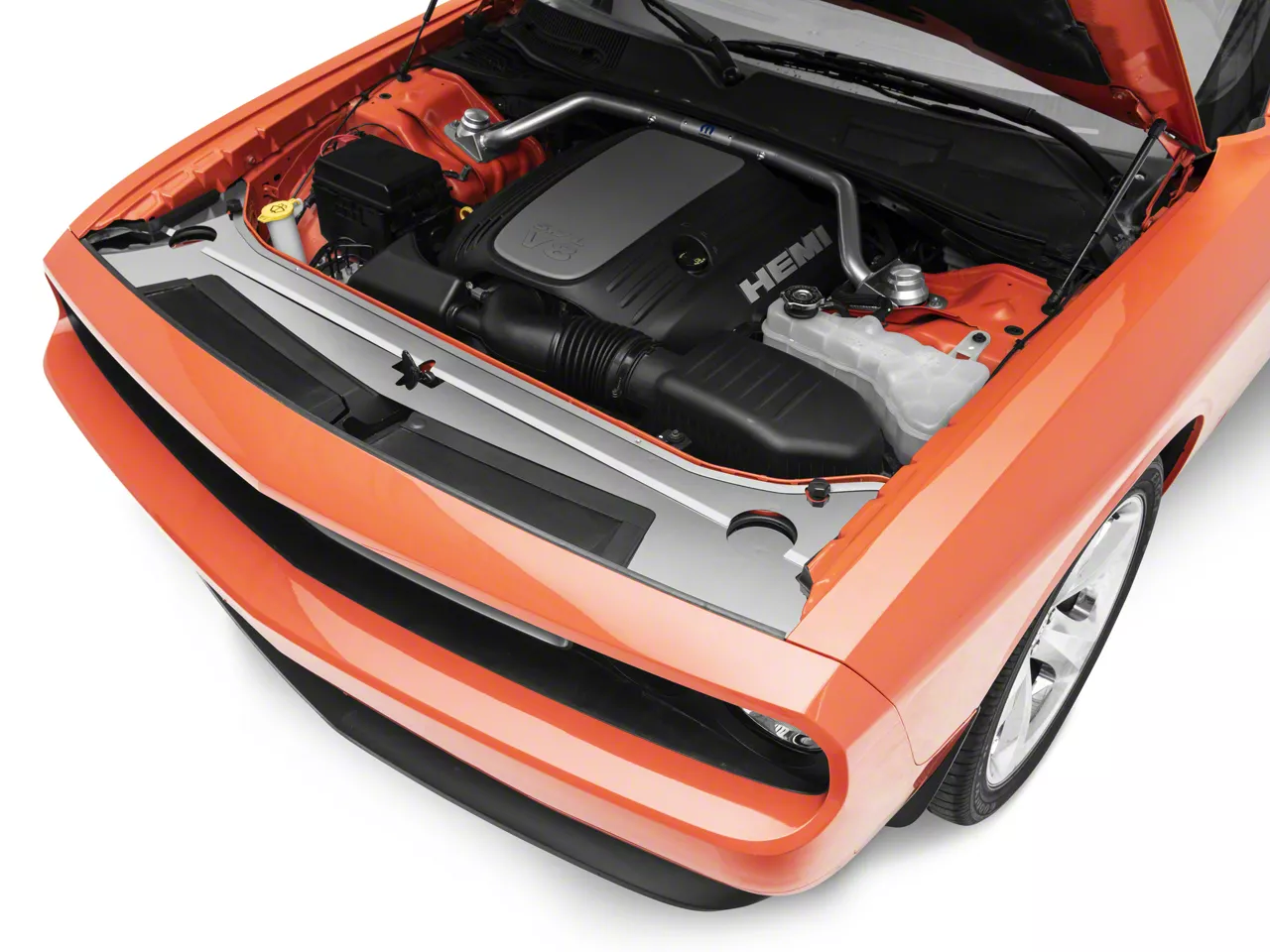 Challenger Polished Header Plate (08-23 Challenger) - Free Shipping