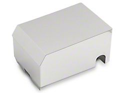 Battery Cover; Polished (11-14 Mustang GT)