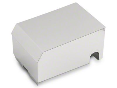 Battery Cover; Polished (10-14 Mustang)