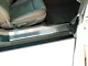 Stainless Door Sills; Brushed (05-09 Mustang)