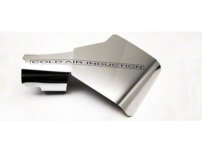 Factory Air Box Cover; Polished (11-14 Mustang GT)