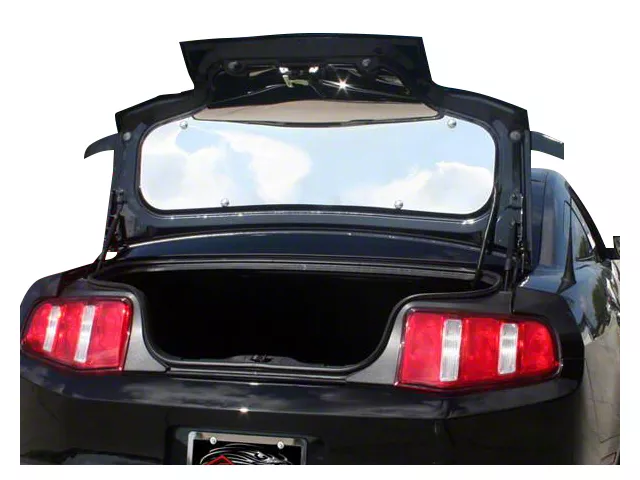 Trunk Panel; Polished (10-14 Mustang)