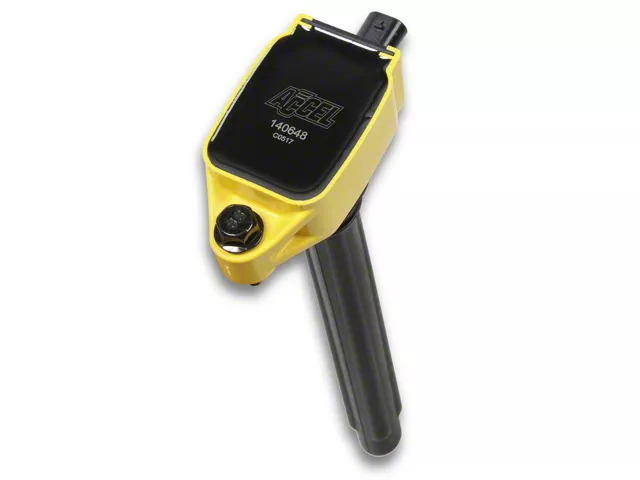 Accel SuperCoil Ignition Coil; Yellow (11-16 3.6L Challenger)