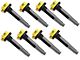 Accel Super Coil Packs; Yellow (11-Early 16 Mustang GT; 12-13 Mustang BOSS 302)
