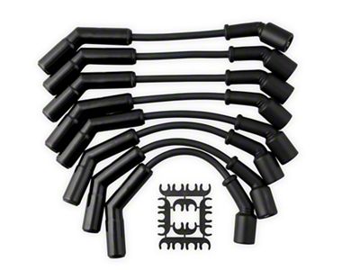 Accel Extreme 9000 Spark Plug Wire Set; Black (05-08 Corvette C5)