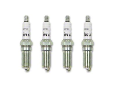 Accel HP Copper Spark Plugs; 2 Ranges Colder; 4-Pack (15-24 Mustang EcoBoost)