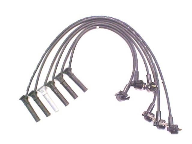 Accel PROConnect Spark Plug Wire Set; 45-Degree Wire/Tube Boot; 6-Piece (05-06 Mustang V6)