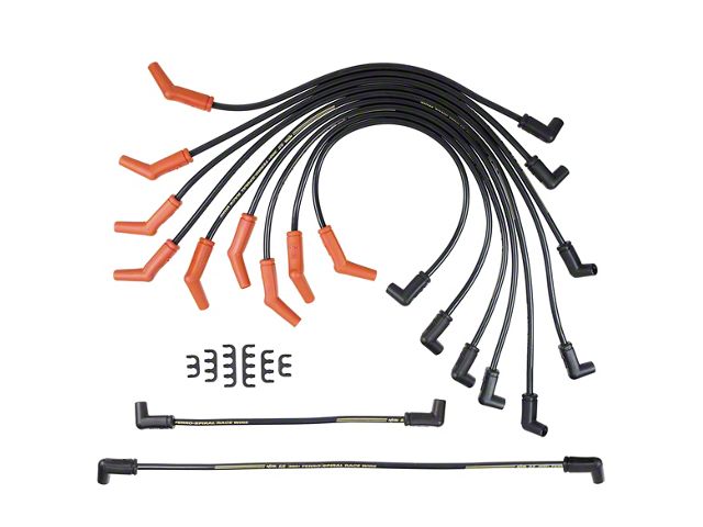 Accel Spark Plug Wire Set; 8.8mm; Black (84-95 V8 Mustang)