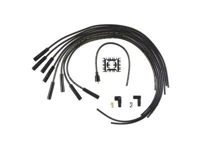 Accel Spark Plug Wire Set; 8mm; Black (79-95 5.0L Mustang)