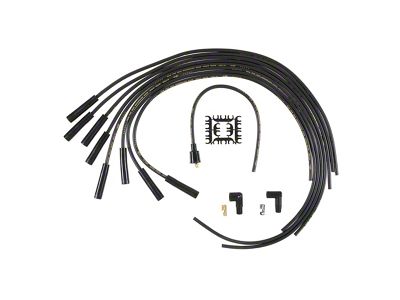 Accel Spark Plug Wire Set; Black (79-95 5.0L Mustang)