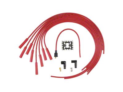 Accel Spark Plug Wire Set; 8mm; Red (79-95 5.0L Mustang)