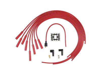 Accel Spark Plug Wire Set; Red (79-95 5.0L Mustang)