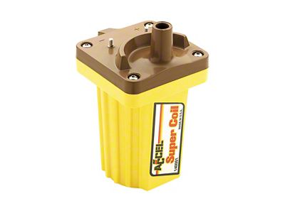 Accel SuperCoil Ignition Coil; Yellow (79-85 Mustang)