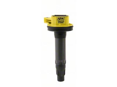 Accel SuperCoil Ignition Coil; Yellow (11-16 Mustang V6)