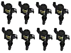 Accel SuperCoil Ignition Coils; Black; 8-Pack (05-08 Mustang GT)