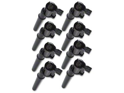 Accel SuperCoil Ignition Coils; Black; 8-Pack (97-04 Mustang Cobra, Mach 1; 07-11 Mustang GT500)