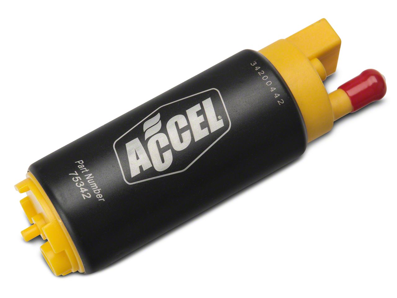 Accel Mustang Thruster 500 Series Fuel Pump; Left Offset Inlet 75342