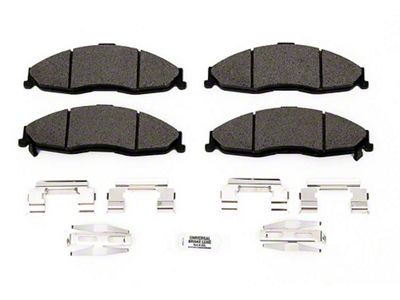 ACDelco Ceramic Brake Pads; Front Pair (98-02 Camaro)