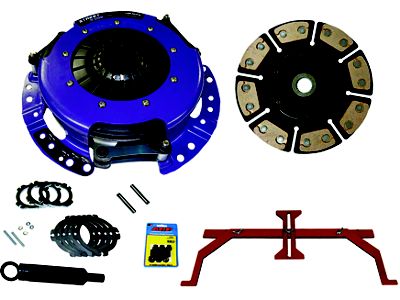 ACE Racing Street King Ceramic Clutch Kit; 10-Spline (96-10 Mustang GT)