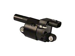 Ignition Coil; Black; Single (10-15 V8 Camaro)