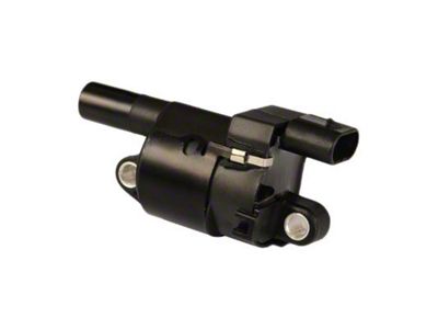 Ignition Coil; Black; Single (10-15 V8 Camaro)