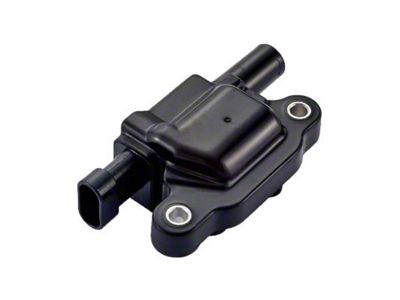 Ignition Coil; Black; Single (10-15 V8 Camaro)