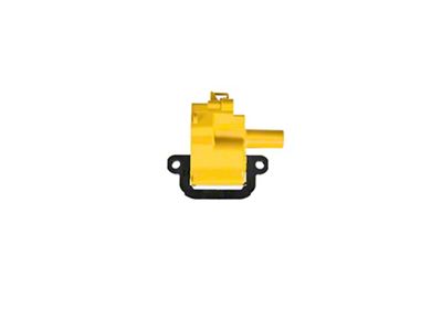 Ignition Coil; Yellow; Single (98-02 5.7L Camaro)