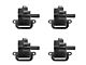 Ignition Coils; Black; Set of Four (98-02 5.7L Camaro)