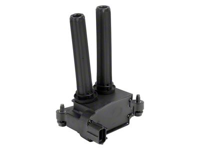 Ignition Coils with Spark Plugs; Black (09-12 5.7L HEMI Challenger; 11-12 6.4L HEMI Challenger)