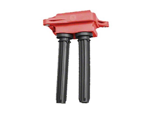 Ignition Coil; Red; Single (06-12 5.7L HEMI Charger; 2012 6.4L HEMI Charger)